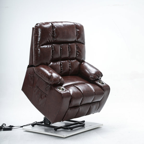 Latitude Run® Big Man Recliner in 26inch Seat Width, Large Power Lift